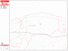 Lakewood Zip Code Wall Map