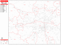 Lancaster Wall Map