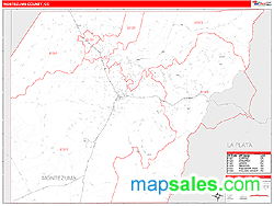 Montezuma County, CO Wall Map