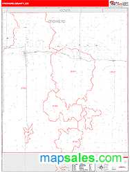 Prowers County, CO Zip Code Wall Map