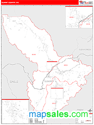 Summit County, CO Zip Code Wall Map