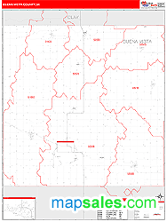 Buena Vista County, IA Zip Code Wall Map