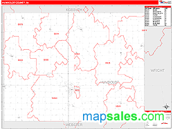 Humboldt County, IA Wall Map