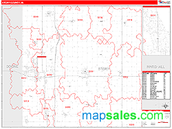 Story County, IA Wall Map