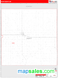 Grant County, KS Wall Map