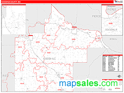 Goodhue County, MN Zip Code Wall Map