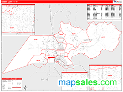 Weber County, UT Wall Map