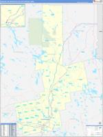 Bangor Metro Area Wall Map