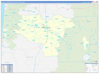 Eugene Metro Area Wall Map