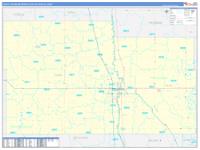 Fargo Metro Area Wall Map