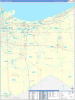 Gary Metro Area Wall Map