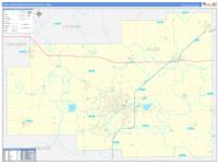 Lima Metro Area Wall Map
