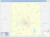 Muncie Metro Area Wall Map