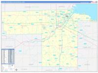 Toledo Metro Area Wall Map