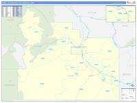Yakima Metro Area Wall Map