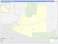 Yuma Metro Area Wall Map