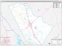 Bee County, TX Wall Map