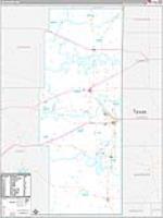 Lea County, NM Wall Map