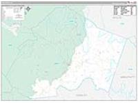 Lee County, KY Wall Map