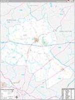 Lee County, SC Wall Map