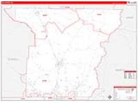 Lee County, GA Wall Map