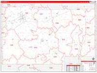 Lee County, IL Wall Map