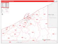 Erie Metro Area Wall Map