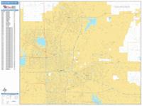 Oklahoma City Wall Map