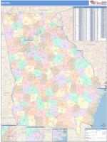 Georgia Wall Map