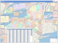 New York Wall Map