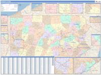 Pennsylvania Wall Map