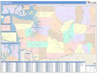 Washington Wall Map