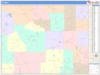 Wyoming Wall Map