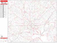 Baltimore Zip Code Wall Map