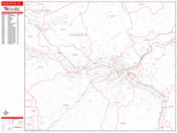 Charleston Zip Code Wall Map