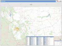 Montana  Wall Map
