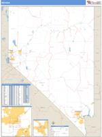 Nevada  Wall Map