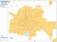 Jonesboro Wall Map Zip Code