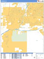 Avondale Wall Map Zip Code