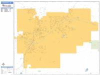 Flagstaff Wall Map Zip Code