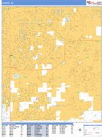 Gilbert Wall Map Zip Code