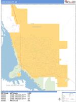 Lake Havasu City Wall Map Zip Code