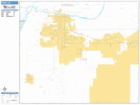 Yuma Wall Map Zip Code