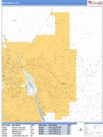 Apple Valley Wall Map Zip Code