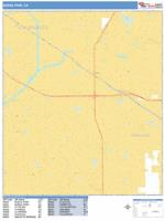 Buena Park Wall Map Zip Code
