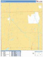 Carson Wall Map Zip Code