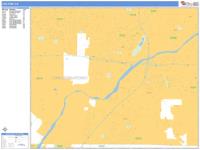 Colton Wall Map Zip Code