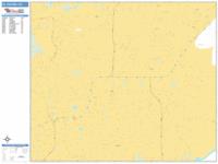 El Cajon Wall Map Zip Code