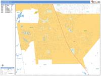 Elk Grove Wall Map Zip Code