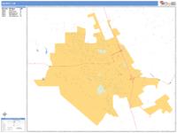 Gilroy Wall Map Zip Code